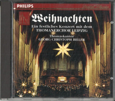 Weihnachten Ein festliches Konzert mit dem Thomanerchor Leipzig (1993,CD)