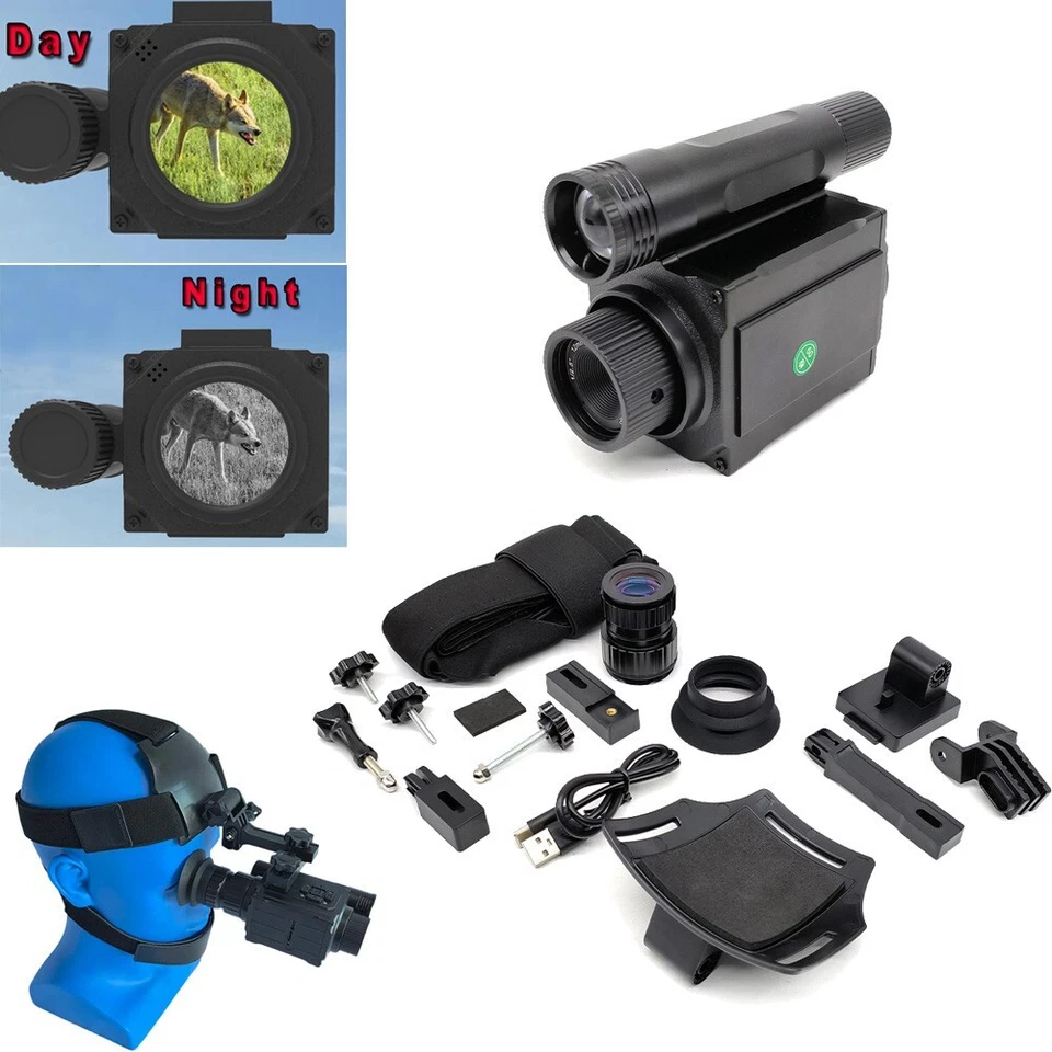 Megaorei NK006 Infrarot Nachtsicht Fernglas 5X Digital Taktischer Helmkopf