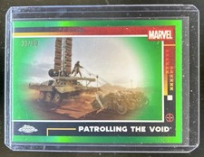 2025 Topps Chrome Deadpool The Void Multiverse And More Green Refractor #/99