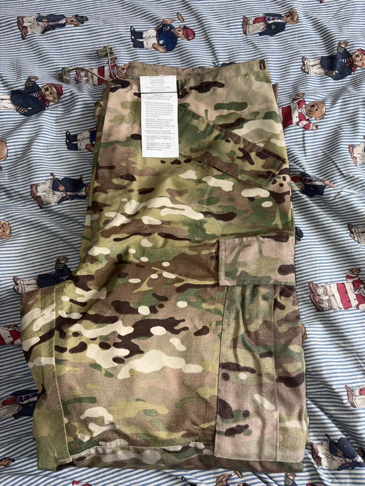 Apecs Trousers Multicam Camouflage Nylon Waterproof Regular Pants Small Short
Opens in a new window