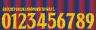 Name&Number Set For Barcelona Season 2026/2027 Home/Away Football