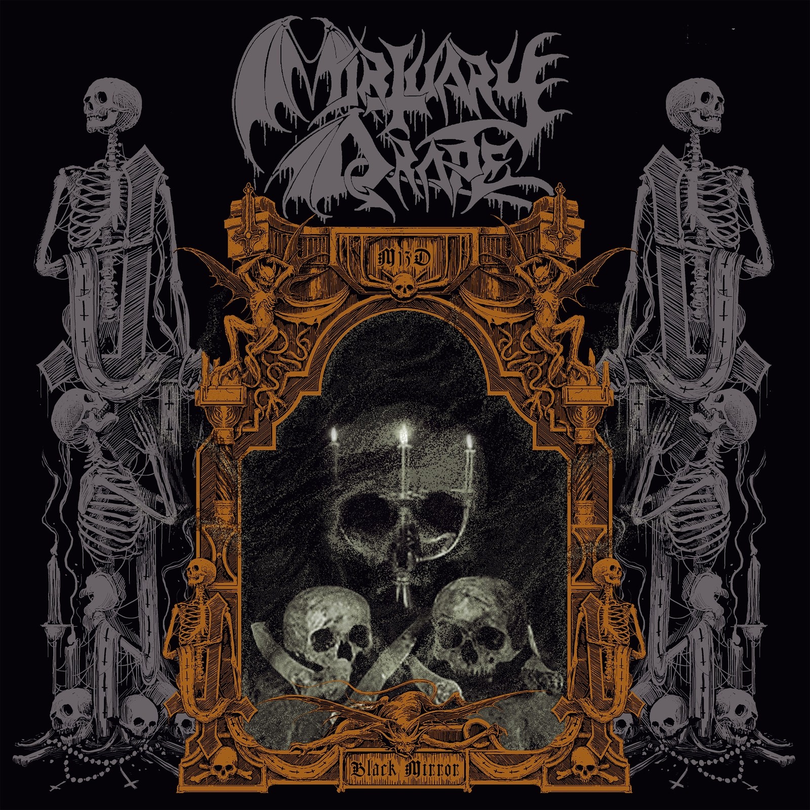 Mortuary Drape Black Mirror LP Vinyl NEW
