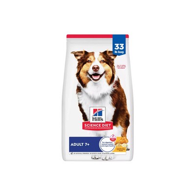 Hill's Science Diet 7+ Senior Adult Dry Dog Food Chicken Barley Brown Rice Recip