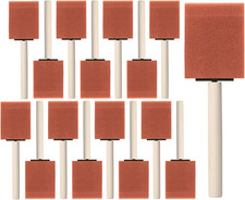 16 Pack 2 Inch Foam Paint Brushes for Staining Acrylic Varnishes DIY Crafts