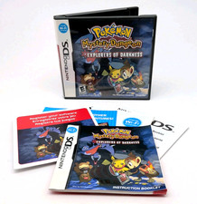 NO GAME Pokemon Mystery Dungeon: Explorers of Darkness DS Case Manual ONLY