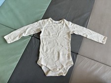 Alana Body Wolle Seide Bio 98 / 104 Langarm Weiß Natur Wollweiß NEU!