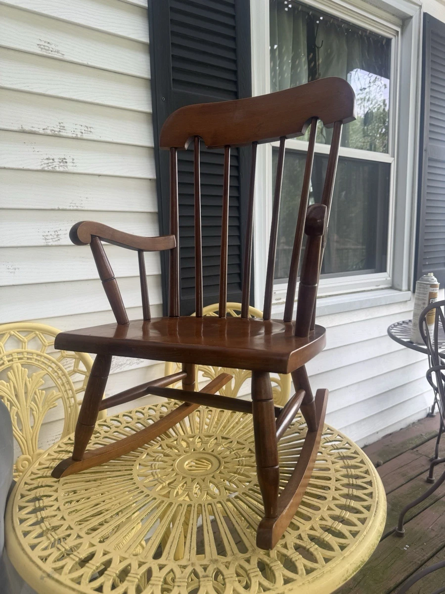 American Post - 1950 Time Period Manufactured Rocking Chair