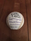 Bill Mazeroski Signed Gold Glove  Baseball 3 Inscriptions JSA