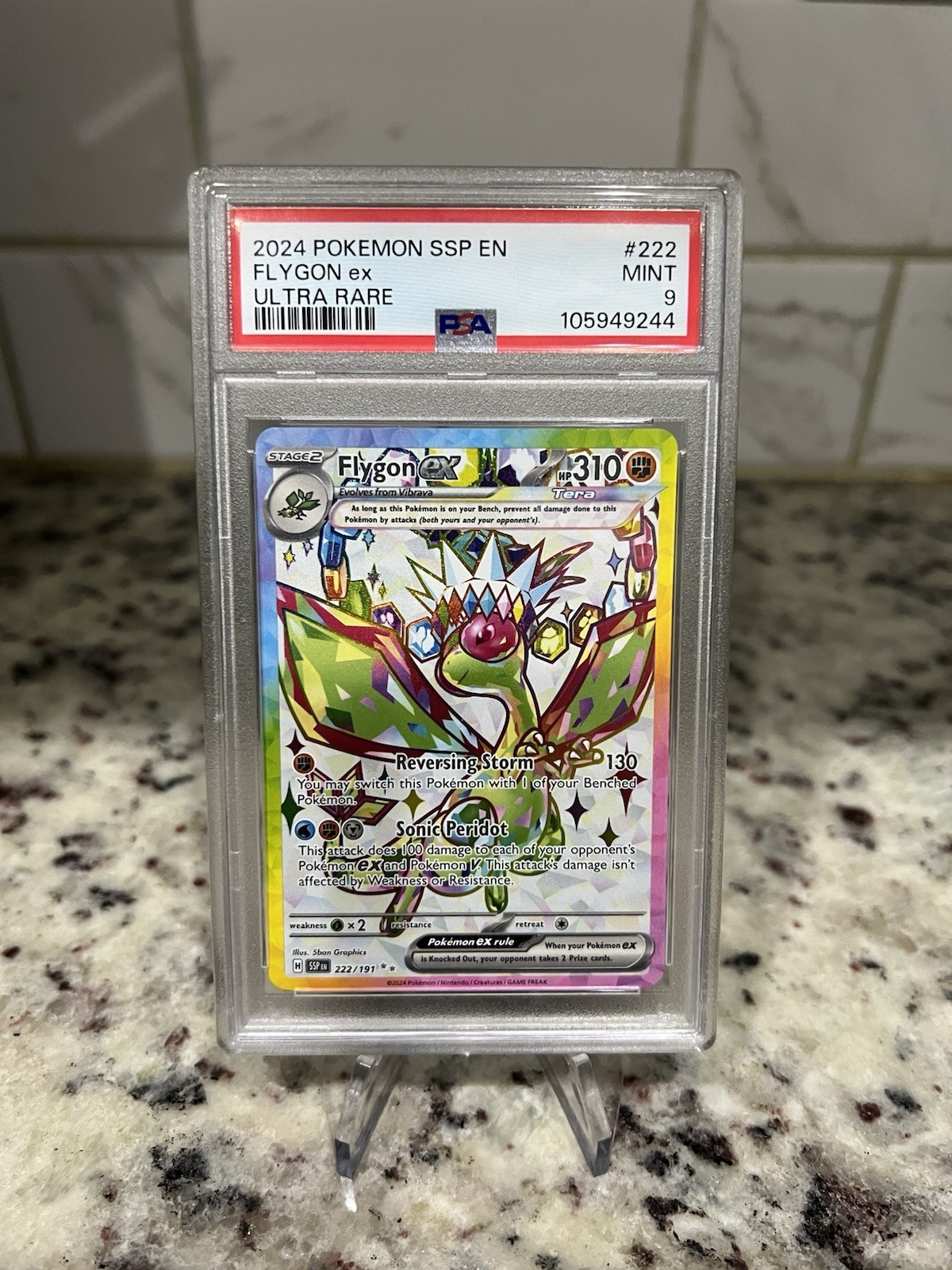 Flygon ex 2024 Scarlet & Violet: Surging Sparks #222/191 Ultra Rare (Full  Art) Price Guide - Sports Card Investor