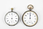 Antique & Vintage Analogue Pocket Watch Job Lot x 2 Omega Spares & Repairs