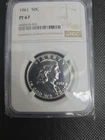 1961 Proof Franklin Half Dollar NGC PF 67 Benjamin Franklin US Coin