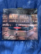 Udreamer Wireless Bluetooth Vinyl Record Player with Built-In Speakers