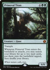 Mtg Primeval Titan | eBay