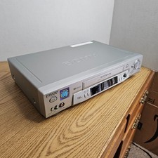 Sony SLV-N81 VCR VHS Player Recorder Hi-Fi Stereo Silver