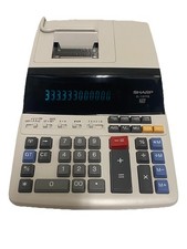 SHARP ELECTRONIC PRINTING CALCULATOR EL-1197PIII 12 DIGIT ADDING MACHINE