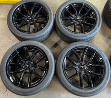 2025 2026 Ford Mustang Gt Oem 19 Gloss Black Wheelrim Tire Set Of 4 Pr3j-100 2025 2026 Ford Mustang Gt Oem 19 Gloss Black Wheelrim Tire Set Of 4 Pr3j-100