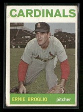 Ernie Broglio 1964 Topps #59 St. Louis Cardinals