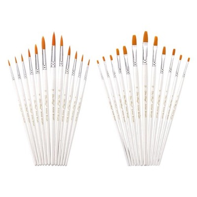 12 Pcs Paint Brushes Set Multi-function Painting Brushes Watercolor Brushes Gift