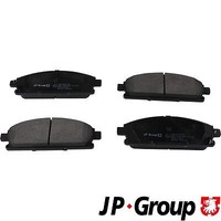 JP Group Bremsbelagsatz, Scheibenbremse Vorderachse U.A. FüR Infiniti, Nissan