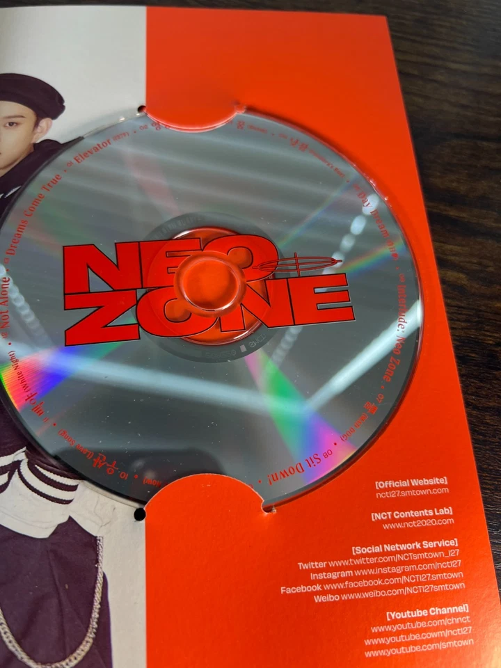 NCT 127 NEO ZONE THE 2ND ALBUM C ver - Everything Included - Taeil Photocard - Image 4 of 4