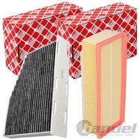 Febi Filterset Passend FüR A3 8P Q3 8U Golf 5 6 Passat B6/7 Touran 1T3 Tiguan 5N