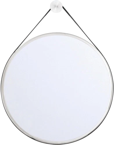 Libby Langdon Callahan 17.75'' Polished Nickel Wall Mirror by - Picture 1 of 5