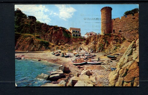 Spain Postcard - Used 'Tossa: Costa Brava'