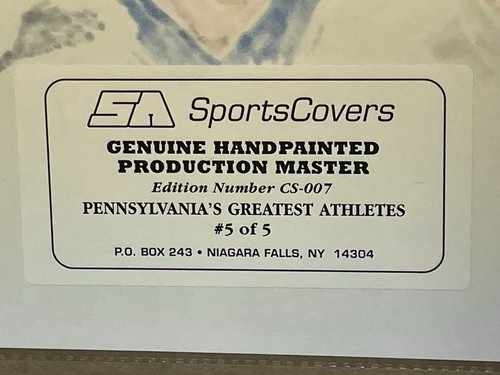 Griffey Jr SA Covers (3) Production Masters 5/5 COA Original Art! 60% Off TEES! - Picture 6 of 17