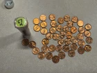 1957 D Wheat Cent ROLL Unc