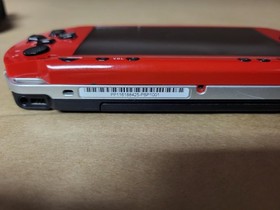 Red / Black Sony Playstation Portable PSP System Model # 1001 w/ Charger