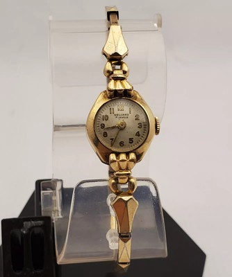 VINTAGE Welsbro 17 Jewels SWISS MECHANICAL HANDWIND WATCH GOLD