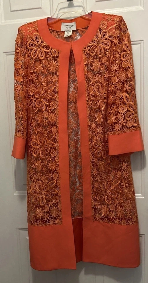 Vestido formal vintage Alliage de 2 piezas Foto 3 de 3