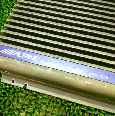Alpine MRV-1000 V12 Power Amplifier | 2/1 Channel | 400W RMS