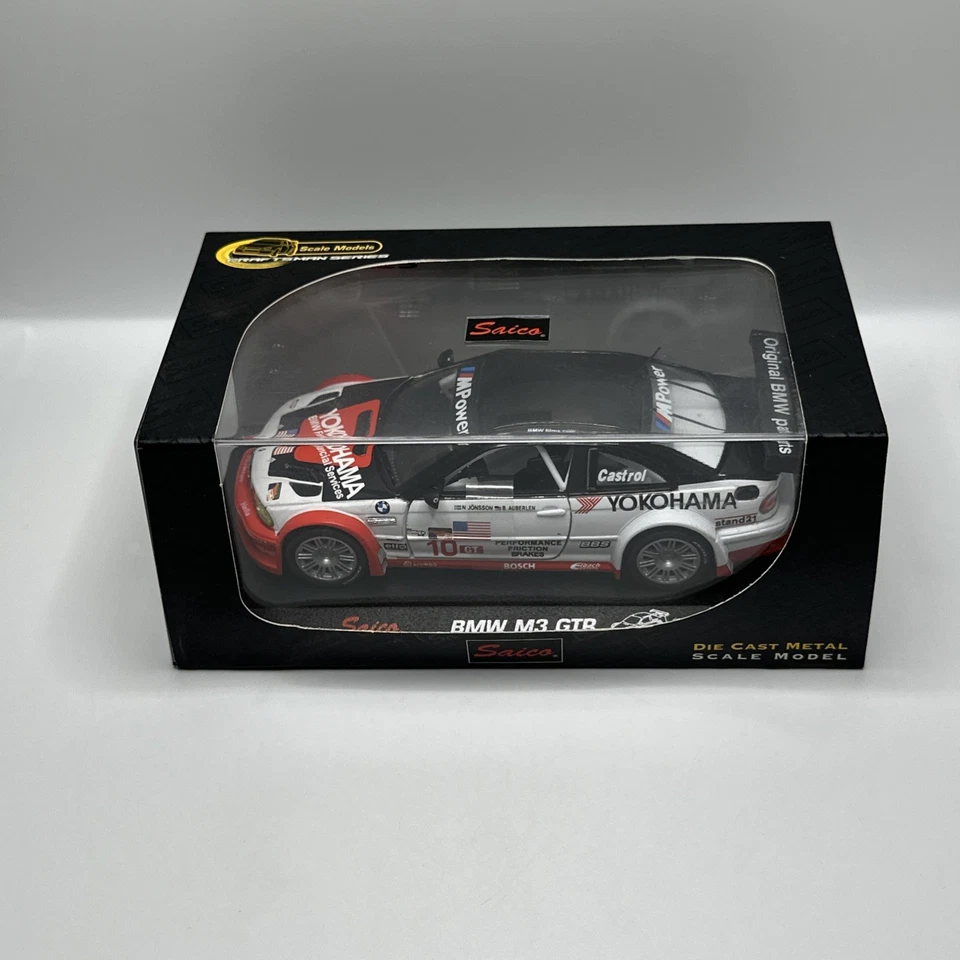 BMW M3 GTR SCALE MODELS CRAFTMAN SERIES  SAICO RARE FIND - Image 3 of 4