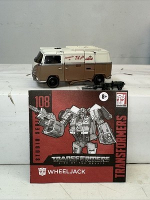Transformers Wheeljack Complete SS-108 Studio Series Deluxe Class Vw Van