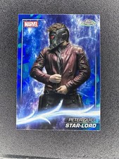 Peter Quill - Star Lord 2025 Topps Marvel Chrome Studios Sapphire Chris Pratt