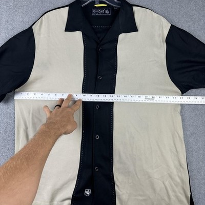 ウェア・シャツ NAT NAST vintage bowling shirt Nat Nast Vintage White Bowling Shirt – The Era NYC