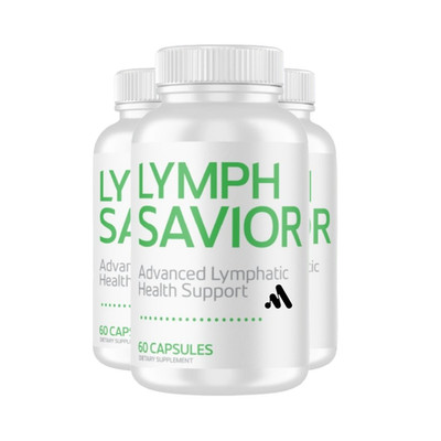 3-Pack Lymph Savior - Advanced Lymphatic Health Support Supplement - 180 Caps