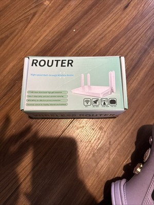 HIGH-SPEED WALL-THROUGH WIRELESS ROUTER  NEW
