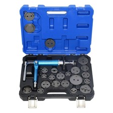 23pc Pneumatic Brake Caliper Compression Tool Kit Air Piston Pad Wind Back