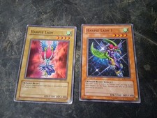 Harpie Lady Yugioh Card Lot (MRD-008 + RDS-EN017) YU GI OH