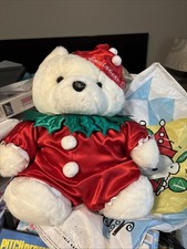 Vintage 1994 Santabear Santa Bear Dayton Hudson Clown Jester Circus Male