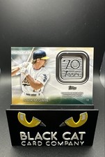 2021 Topps Update Series - Topps 70th Anniversary Manufactured Logo Patches Mark