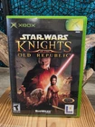 STAR WARS KNIGHTS OF THE OLD REPUBLIC ORIGINAL XBOX 2004 RATED T COMPLETE TESTED