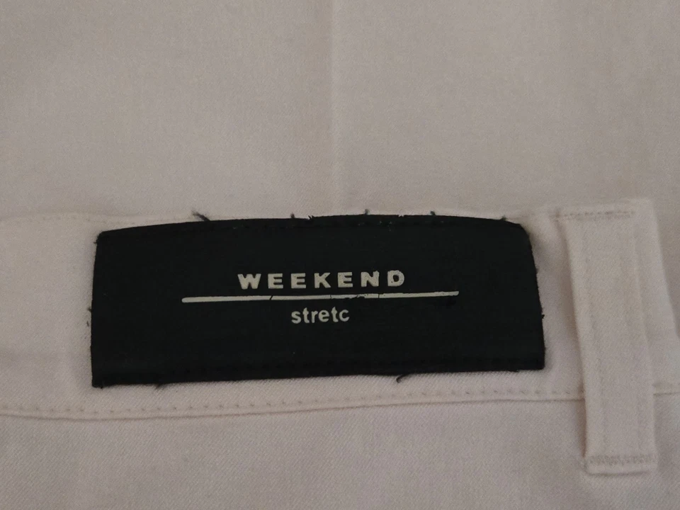 Max Mara Weekend 弹力粉色直筒裤 10 码意大利制造 — 第 4/4 张图片