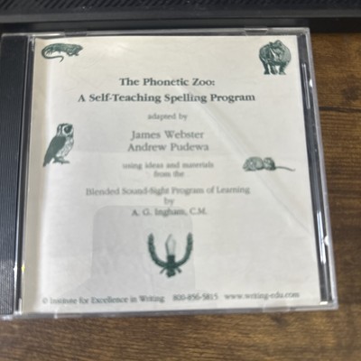 The Phonetic Zoo: A Self-Teaching Spelling Program Level A Disc 5 Lessons 41-47