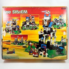【JUNK】LEGO System 6090 Royal Knights Castle Classic Retired Set For Parts Repair