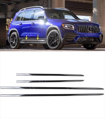 For 2020-2022 Benz GLB-Class ABS carbon fiber Body Door Side Molding Cover kit