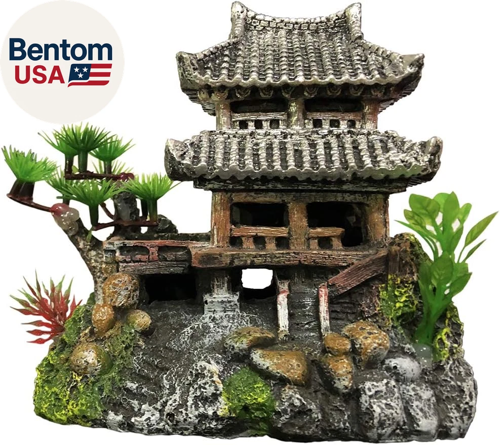Resin Castle Decorations, Multicolor Aquarium Sculpture - Eco-Friendly Fish Tank
Opens in a new wind