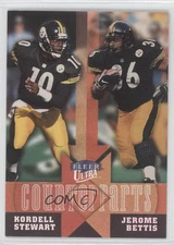 1999 Fleer Ultra Counterparts Kordell Stewart Jerome Bettis #15CP HOF